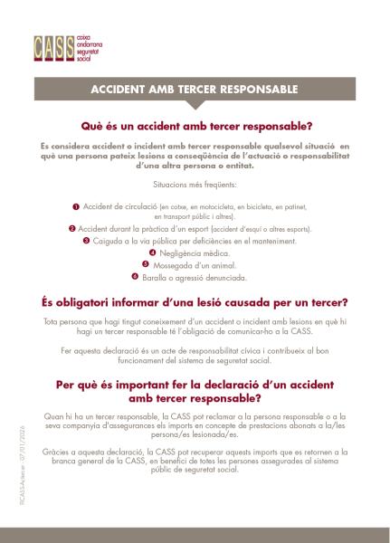 Accident amb tercer responsable