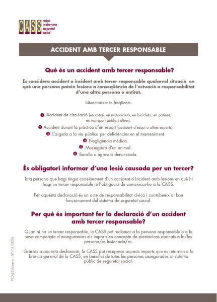 Accident amb tercer responsable