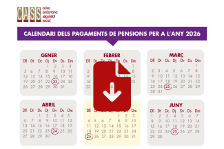 Voleu saber quin dia es fa el pagament de la vostra pensió? 