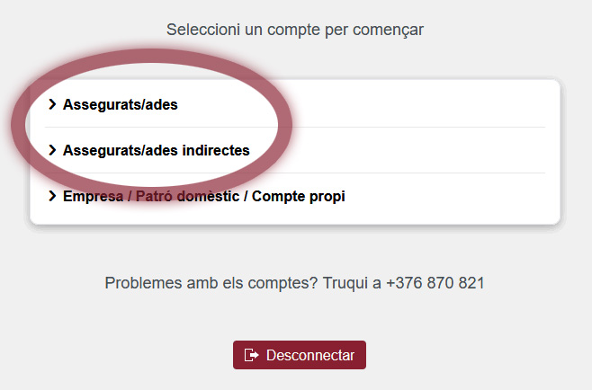 Persones assegurades