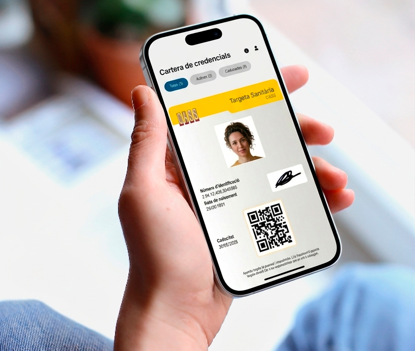 Targeta sanitària digital al mòbil